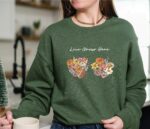 Grandma'S Garden Bouquet Sweatshirt, Family Love Sweatshirt, Special Grandma Present, Nana'S Garden Sweatshirt, Custom Birth Month Sweater