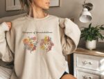 Grandma'S Garden Bouquet Sweatshirt, Family Love Sweatshirt, Special Grandma Present, Nana'S Garden Sweatshirt, Custom Birth Month Sweater