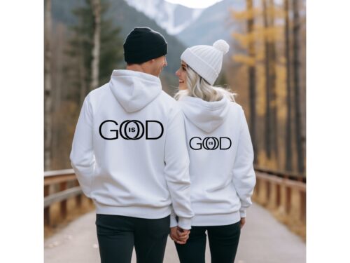 Christian Jesus Hoodie, God Is Good - Religious Unisex Sweatshirt, Christian Apparel, Faith Gift, Inspirational Pullover, Religious Clothing