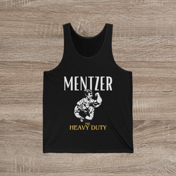 Mike Mentzer Heavy Duty Classic Bodybuilding T-Shirt Tank Top Gym Art Gift 100% Cotton Black White Training Golden Era Olympia Old School