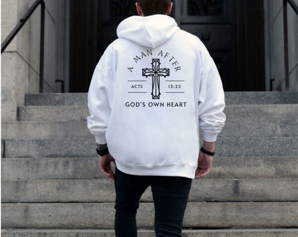 Men'S Christian Hoodie Bible Verse Hoodie Christian Merch Mens Christian Streetwear Jesus Hoodie Christian Sweatshirt Jesus Apparel Sweater